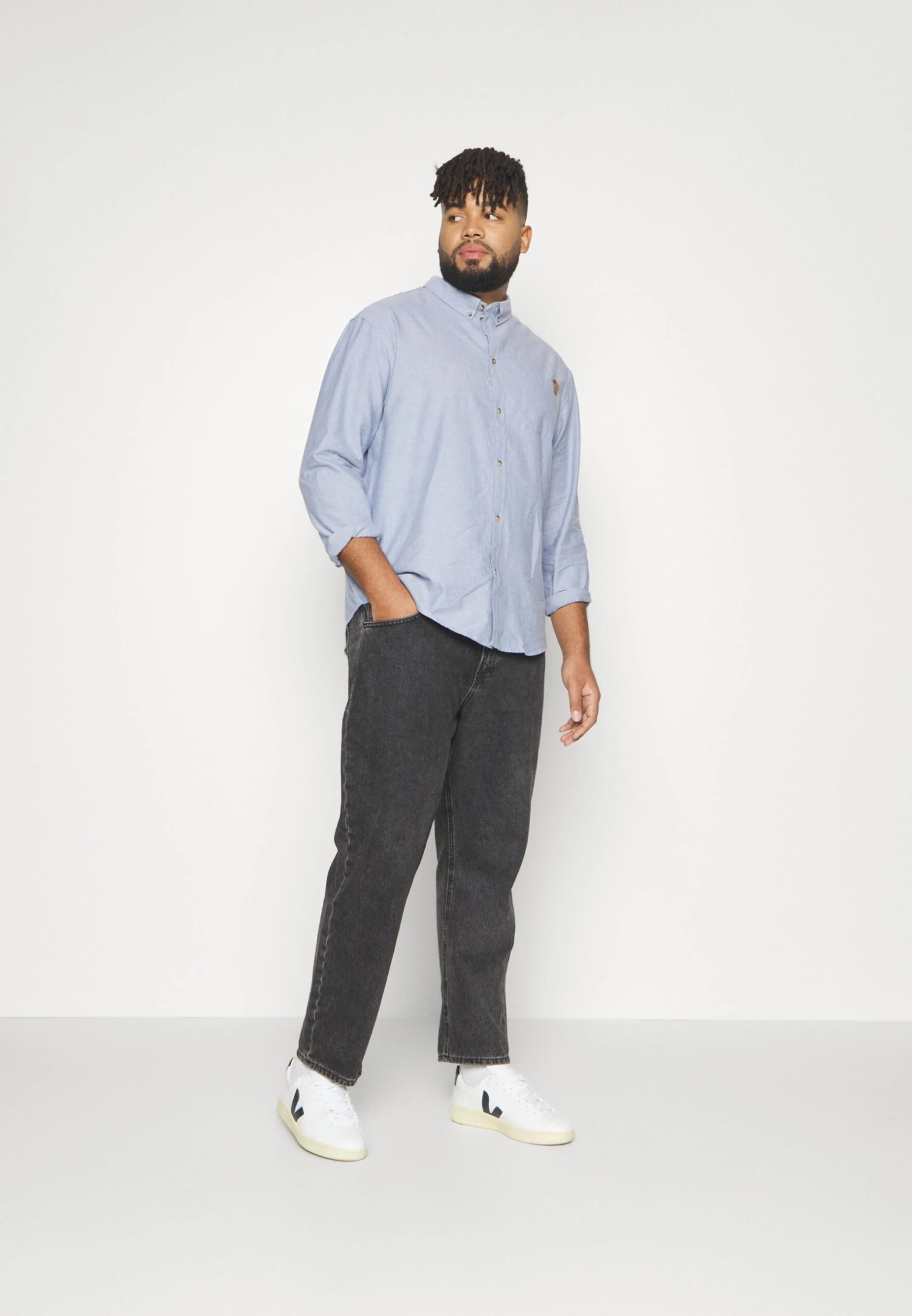 Pier One Oxford - Skjorte - Light Blue 2 Pier One Oxford - Skjorte - Light Blue - Bilde 2