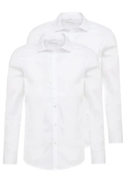 Pier One 2 Pack - Finskjorte - White 10 Pier One 2 Pack - Finskjorte - White -Boutique mote herrebutikk 80b0853fe93b4ce78b05673341572c11 scaled