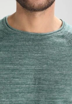 Pier One Strikkegenser - Mottled Green -Boutique mote herrebutikk 81cbc155eccf4cbc8f0ce174921161cb