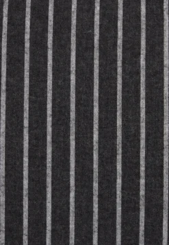 Pier One Flannel Stripes- Skjorte - Dark Grey -Boutique mote herrebutikk 82a7c28a78ba47269b502619ec5f502c scaled