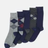 Pier One 5 Pack - Sokker - Dark Blue