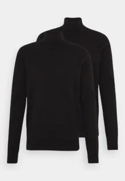 Pier One 2 Pack - Basic Turtleneck - Strikkegenser - Black 12 Pier One 2 Pack - Basic Turtleneck - Strikkegenser - Black -Boutique mote herrebutikk 8734a667699e468ebb89189aafa90312 scaled
