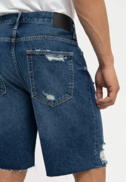 Pier One Jeansshorts - Dark Blue Denim -Boutique mote herrebutikk 87967f7777b341e69e97f39a26d44312 scaled