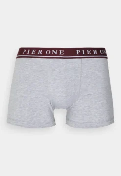 Pier One 5 Pack - Underbukse - Bordeaux/Mottled Grey -Boutique mote herrebutikk 8798162d0ce745f0998190a914ff7dd6 scaled