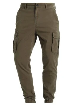 Pier One Cuffed Skinny Trouser- Cargobukse - Khaki -Boutique mote herrebutikk 8b5d9a7661e7447cbc122a53d9869344