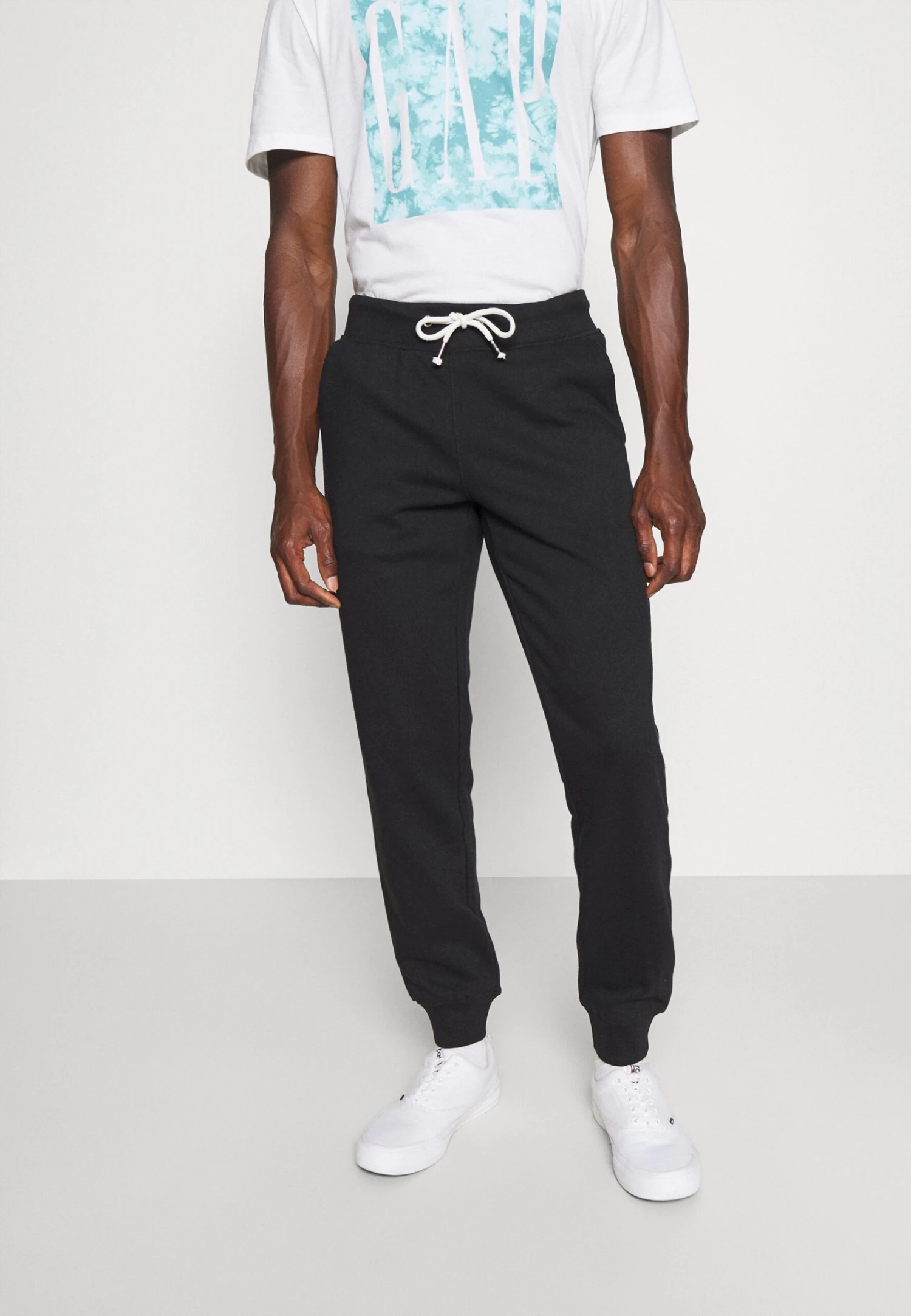 Pier One 3 Pack - Joggebukse - Mottled Light Grey/Mottled Dark Blue/Black 2 Pier One 3 Pack - Joggebukse - Mottled Light Grey/Mottled Dark Blue/Black - Bilde 2