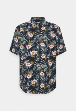 Pier One Skjorte - Multicolor/Dark Blue