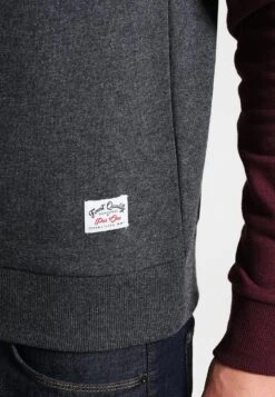 Pier One Sweatshirt - Mottled Bordeaux -Boutique mote herrebutikk 933af90532604b1e8e6c7d7291f58f04