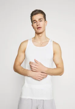 Pier One 3 Pack - Undertrøye - Dark Blue/Bordeaux/Off-White