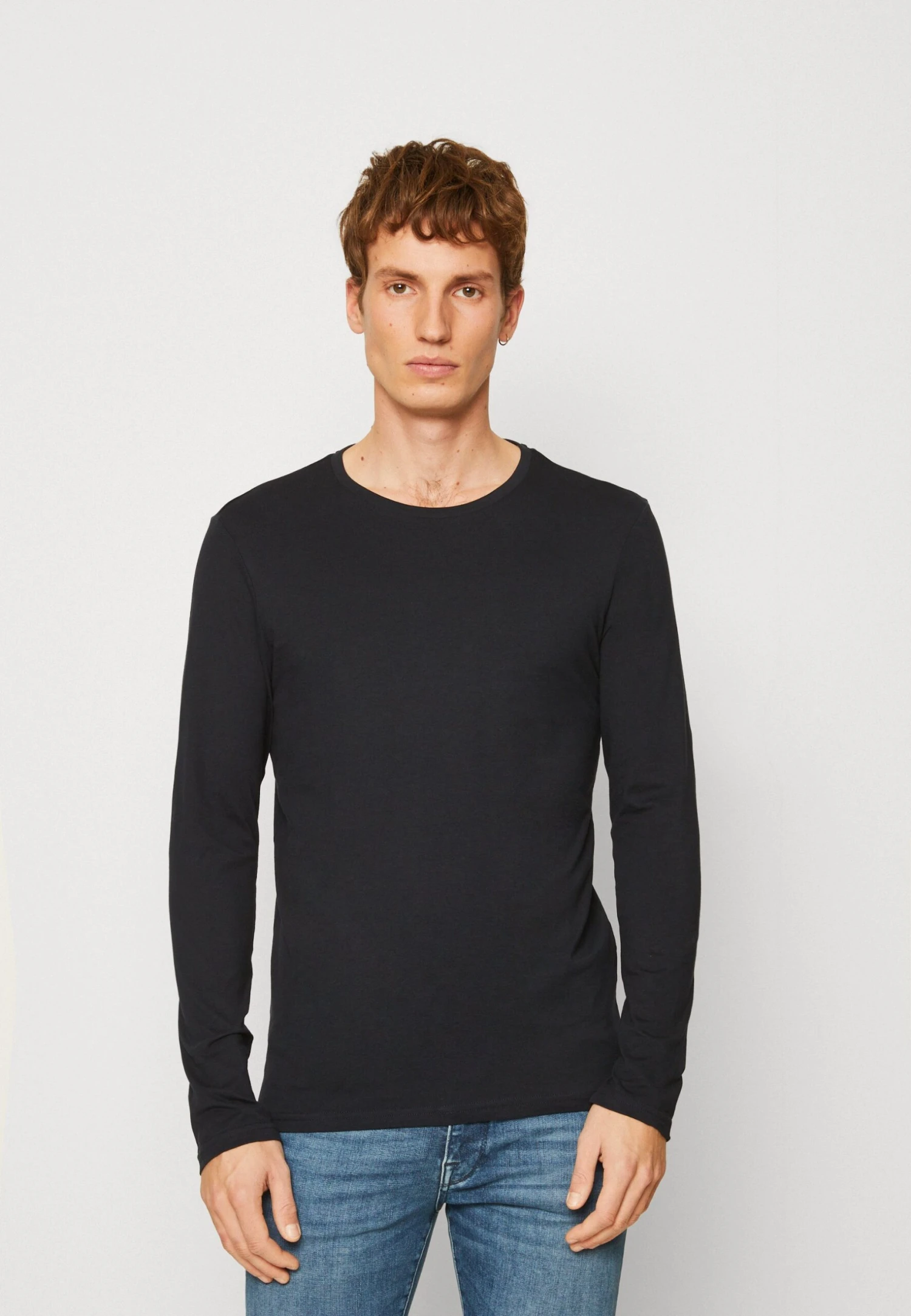 Pier One 2 Pack - Topper Langermet - Light Blue/Dark Blue 4 Pier One 2 Pack - Topper Langermet - Light Blue/Dark Blue - Bilde 4