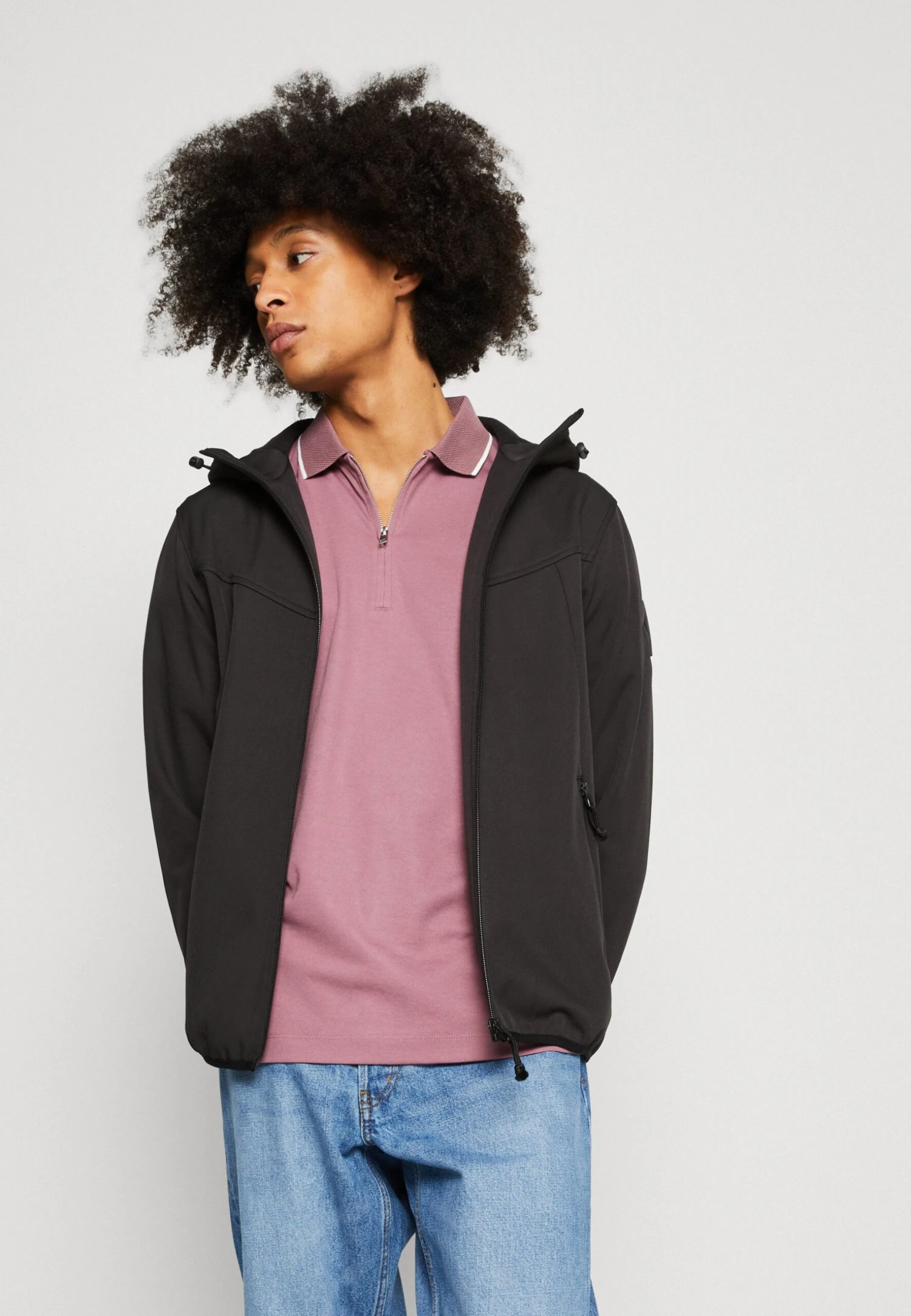 Pier One Regnjakke - Black 4 Pier One Regnjakke - Black - Bilde 4