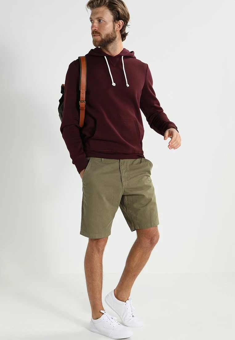 Pier One Hoodie - Bordeaux Melange 2 Pier One Hoodie - Bordeaux Melange - Bilde 2