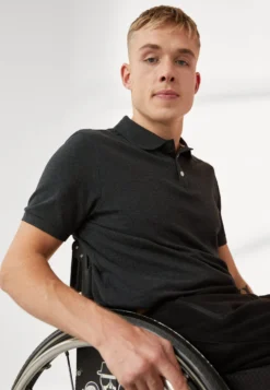 Pier One Poloskjorter - Dark Grey