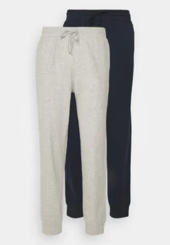 Pier One 2 Pack - Pyjamasbukse - Dark Blue/Mottled Light Grey -Boutique mote herrebutikk a09bfd20bcd84e39aeecebf2df10c7b2 scaled