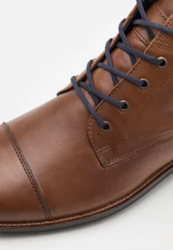 Pier One Leather - Snørestøvletter - Cognac -Boutique mote herrebutikk a41644e556154fdc8a8a3342115f0f6a scaled