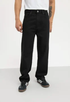 Pier One Jeans Relaxed Fit - Black Denim