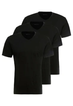 Pier One 3 Pack- T-Shirts - Black -Boutique mote herrebutikk aabb34e171c641efaffc9ee8ffa3d0d4 scaled