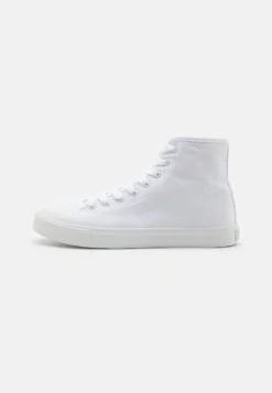 Pier One Unisex - Høye Joggesko - White