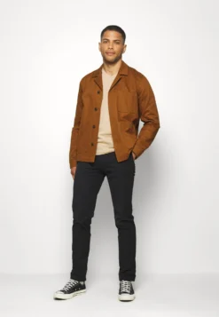 Pier One 3 Pack - T-Shirts - Khaki/Tan/Dark Blue