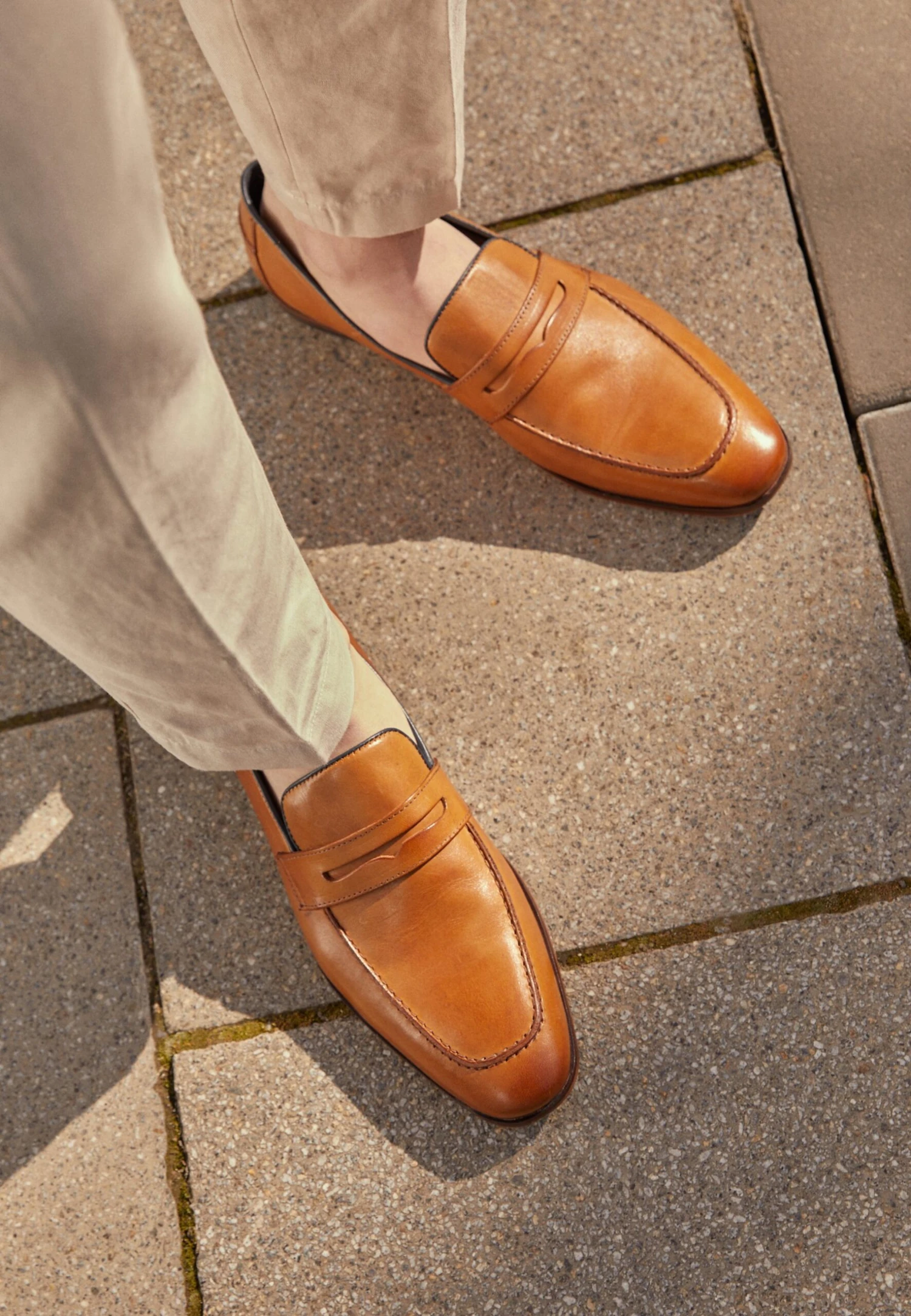 Pier One Leather - Pensko - Camel 2 Pier One Leather - Pensko - Camel - Bilde 2