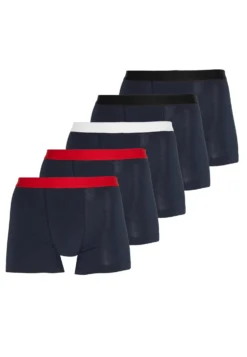 Pier One 5 Pack - Underbukse - Dark Blue/Red -Boutique mote herrebutikk ba6f2f15b66a486c8ed852722b2b6472 scaled