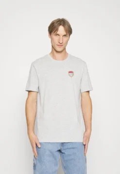Pier One T-Shirts Med Print - Light Grey