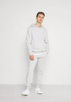 Pier One 2 Pack - Joggebukse - Mottled Light Grey/Mottled Dark Blue