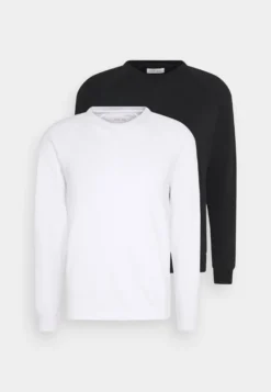 Pier One 2 Pack - Sweatshirt - White/Black -Boutique mote herrebutikk c8d8ecb087614e1d86ddf5a1041c7c53 scaled