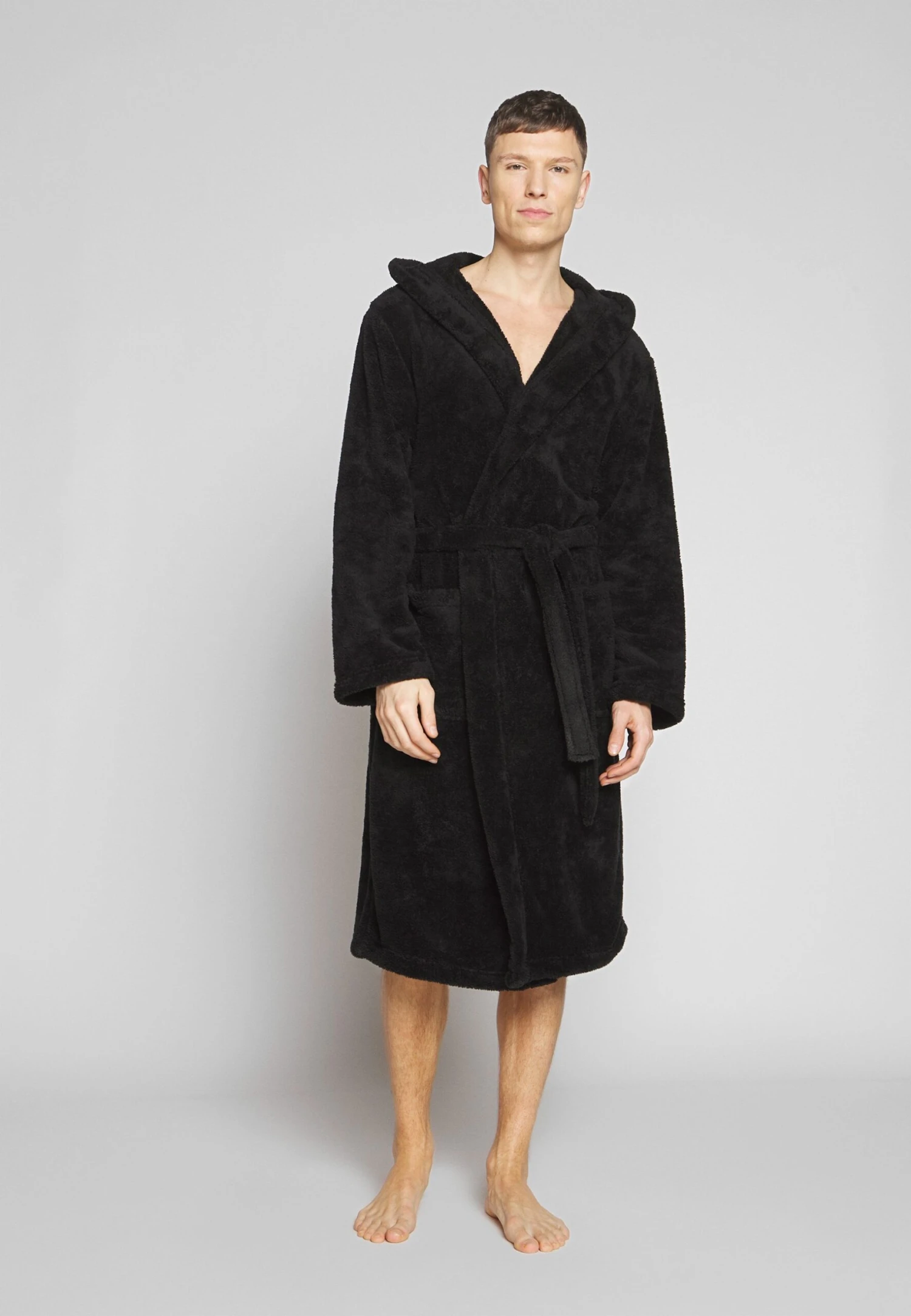 Pier One Badekåpe - Black 1 Pier One Badekåpe - Black