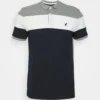 Pier One Poloskjorter - Grey/White/Dark Blue