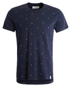 Pier One T-Shirts Med Print - Navy -Boutique mote herrebutikk da359d8ab59340689320261f676bda5f