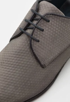 Pier One Leather - Snøresko - Dark Grey -Boutique mote herrebutikk e0f1574267c74dc1b5d53d5cfef035ae scaled