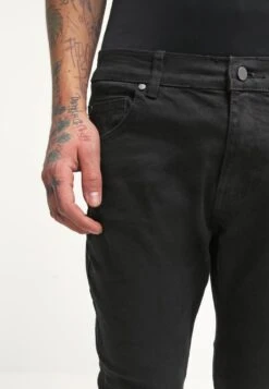 Pier One Jeans Slim Fit - Black Denim -Boutique mote herrebutikk e6495bdd88fd4ba1ba4e9b5c63680635