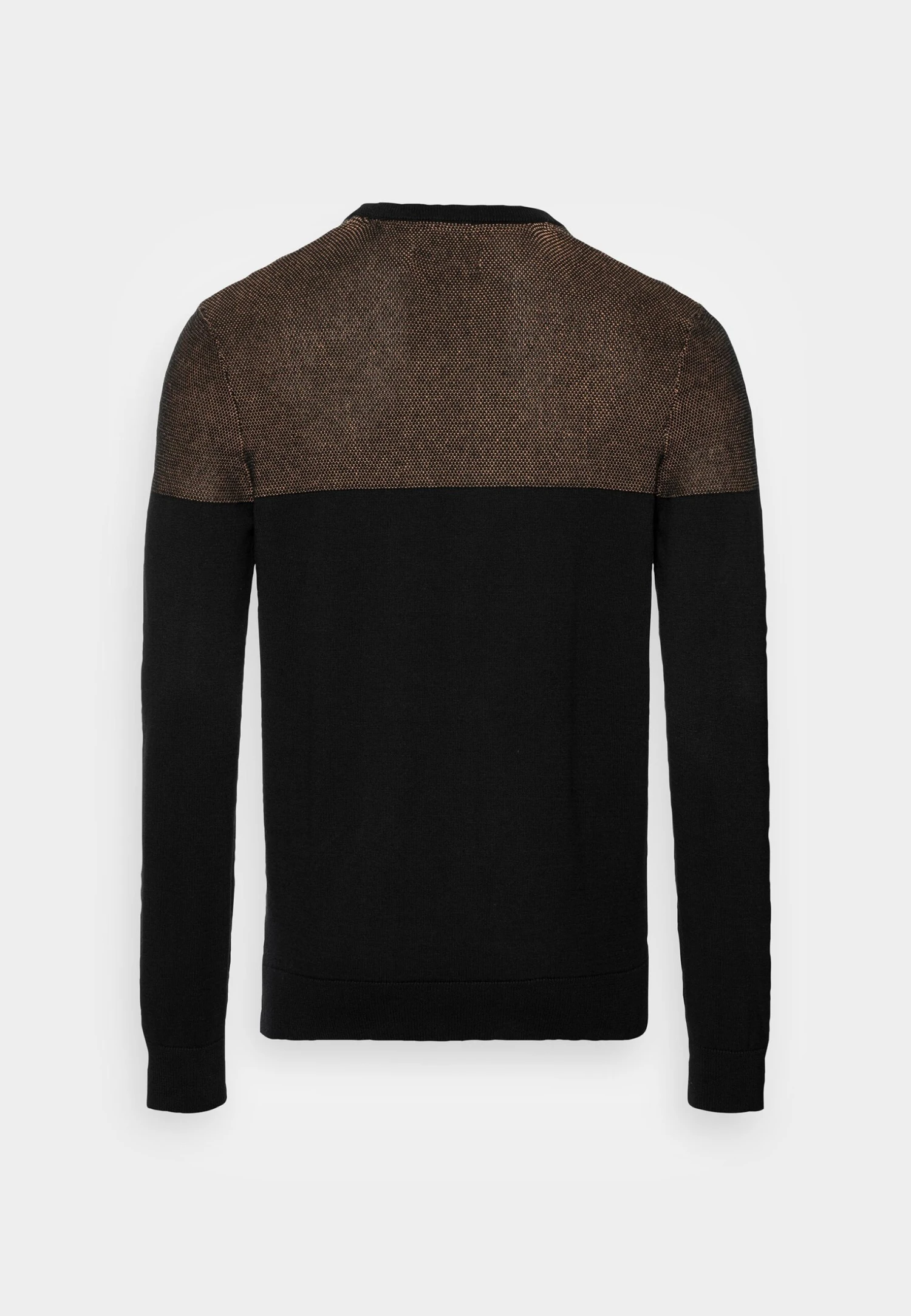 Pier One Strikkegenser - Black/Brown 2 Pier One Strikkegenser - Black/Brown - Bilde 2