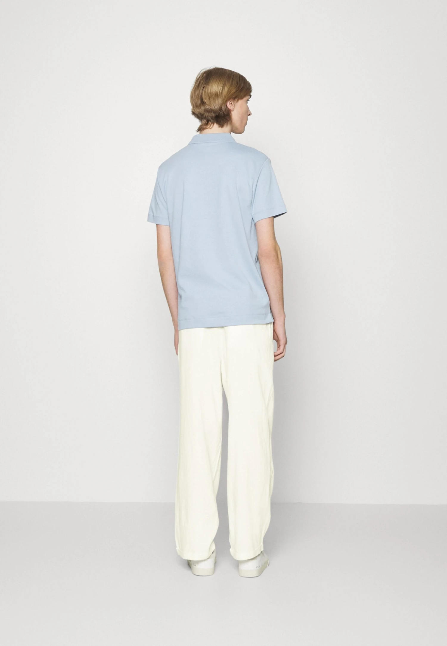 Pier One Drawcord Trousers Linen Blend - Bukse - White 3 Pier One Drawcord Trousers Linen Blend - Bukse - White - Bilde 3