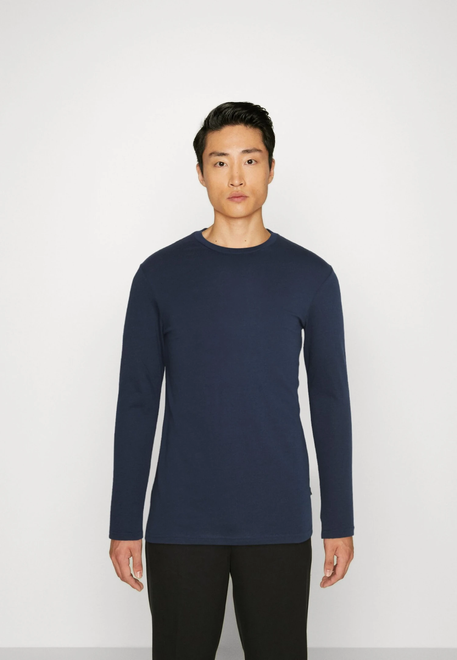 Pier One Topper Langermet - Light Green/Beige/Dark Blue 3 Pier One Topper Langermet - Light Green/Beige/Dark Blue - Bilde 3