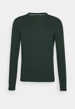 Pier One Basic Crewneck - Strikkegenser - Mottled Dark Green -Boutique mote herrebutikk ed0d07d298fc4765845341d2b8f1838a scaled