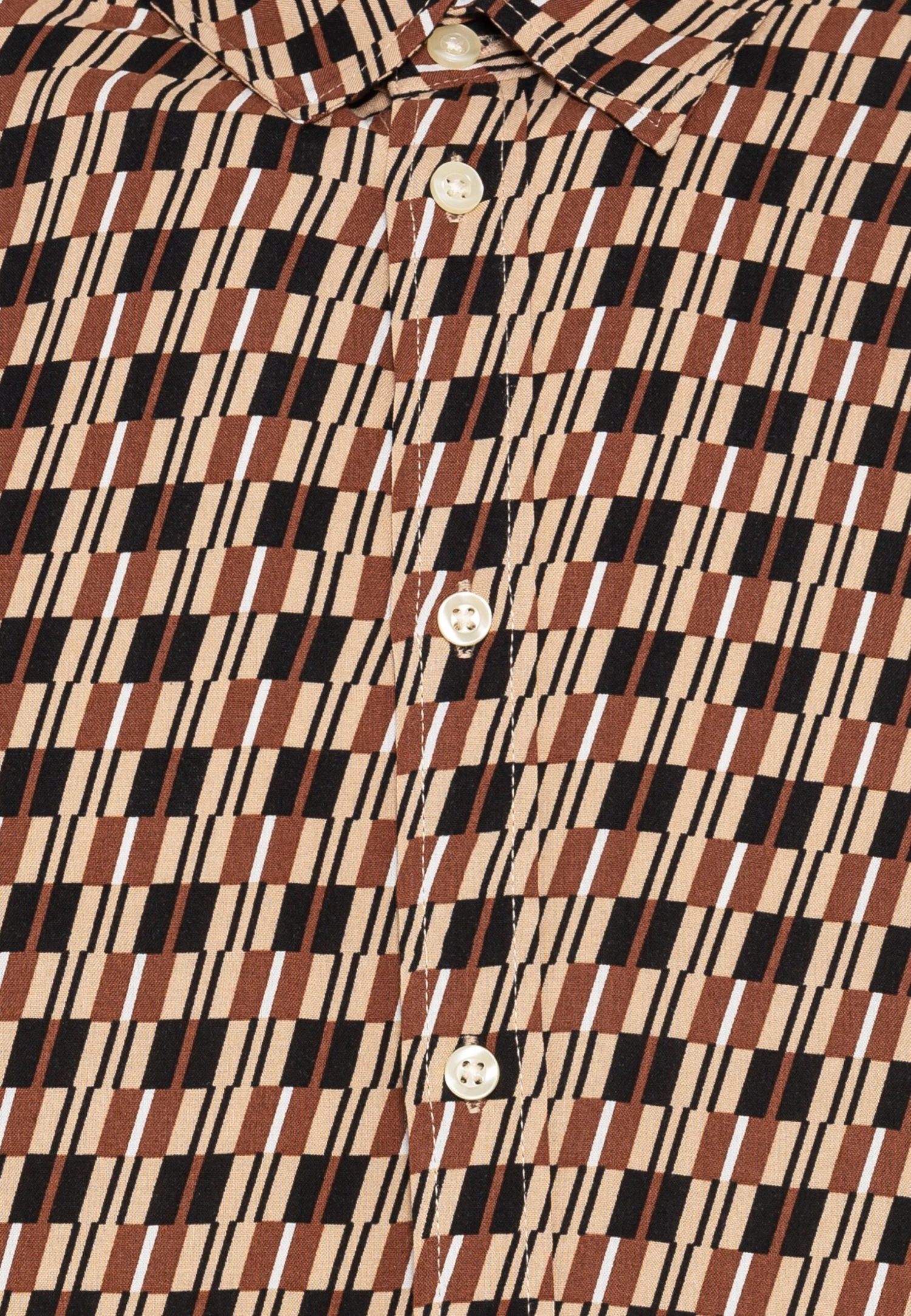 Pier One Festive Print - Skjorte - Multi Coloured 3 Pier One Festive Print - Skjorte - Multi Coloured - Bilde 3