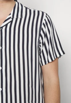Pier One Skjorte - Dark Blue/White -Boutique mote herrebutikk f04216a06fc842d38c3fc0f259374953 scaled