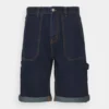 Pier One Jeansshorts - Blue Denim