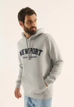 Pier One Sweatshirt - Mottled Light Grey