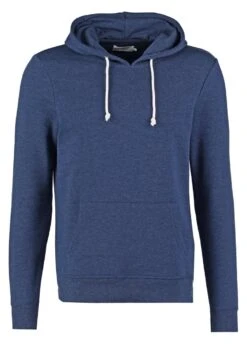 Pier One Hoodie - Dark Blue Melange -Boutique mote herrebutikk f3a94f8f97e247c3bb4faa3d974d02b8