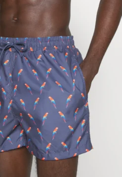 Pier One Badeshorts - Dark Blue/Multi-Coloured -Boutique mote herrebutikk f5df0e665631444f8176e8f263e4353a scaled