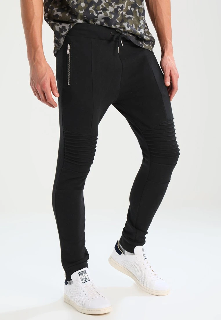 Pier One Biker Jogger - Joggebukse - Black 1 Pier One Biker Jogger - Joggebukse - Black