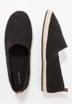 Pier One Rena Espadrille Unisex - Loafers - Black -Boutique mote herrebutikk fda4333a64ba4097b26d5091792f4618 scaled